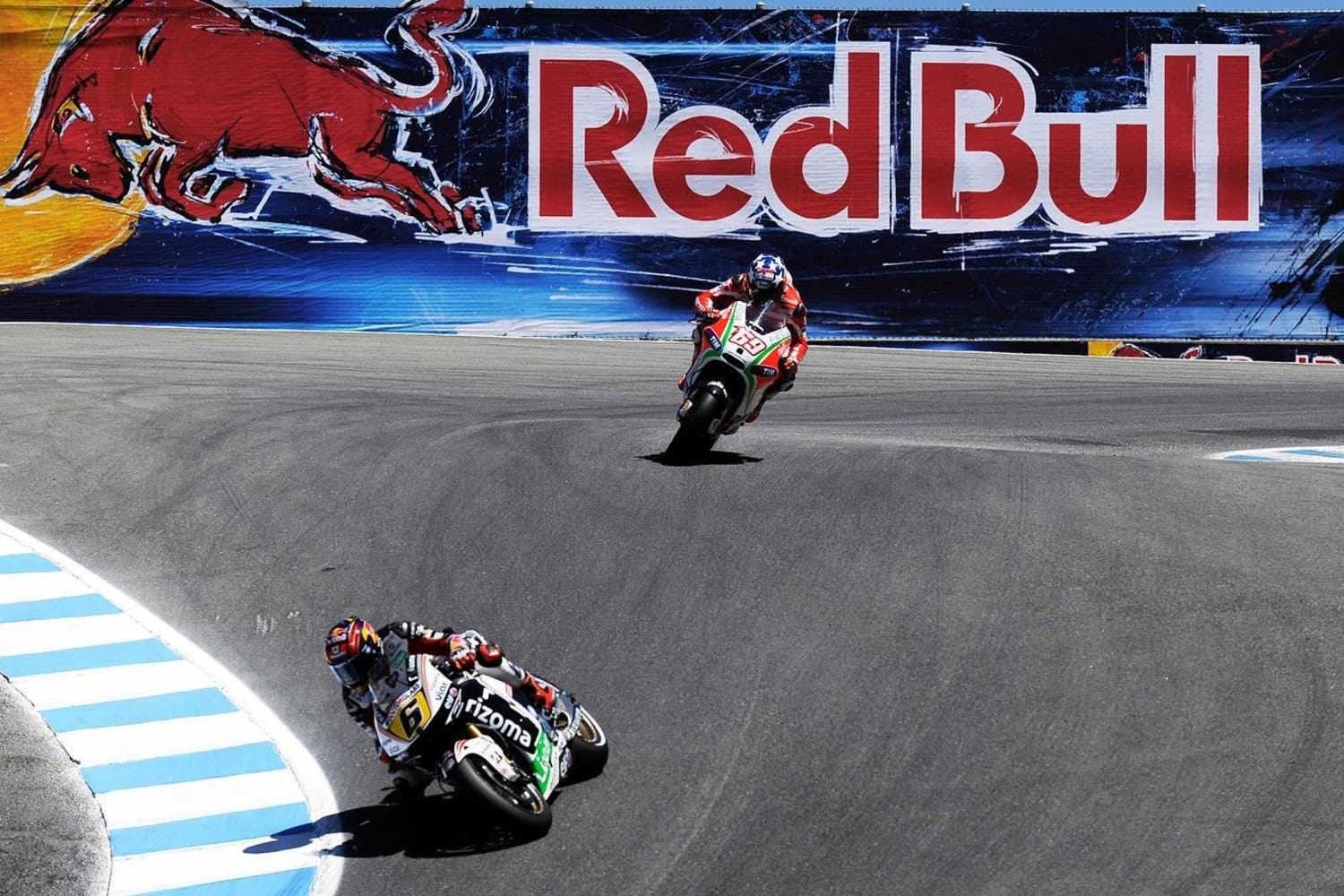 Motogp Laguna Seca 5 Story Drop On A Motorcycle