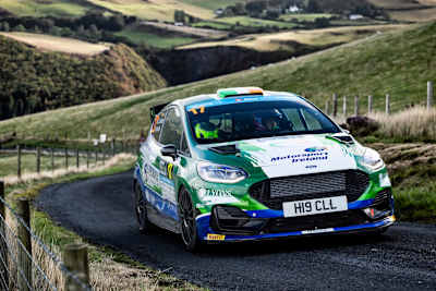 Coleman finished second on the last ERC3 round in Wales