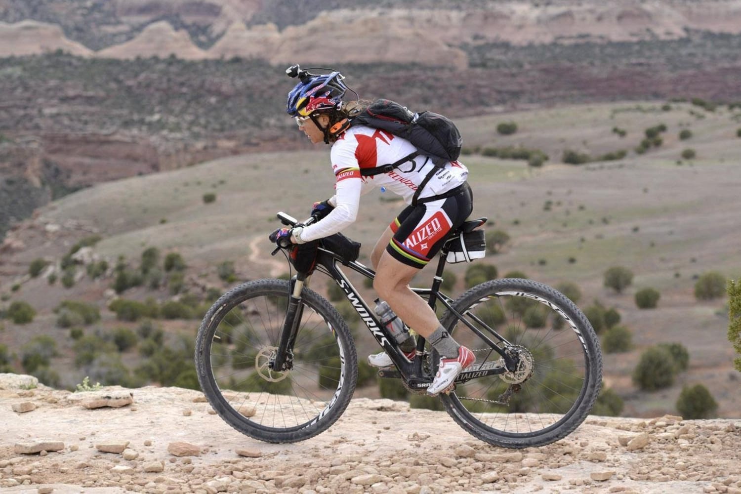 Rebecca Rusch Setting New Record On Kokopelli Trail