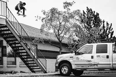 Aaron "Jaws" Homoki se marca un Ollie.