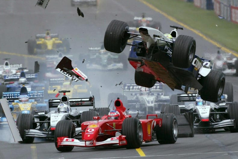 6 Biggest F1 Crashes That Drivers Walked Away From