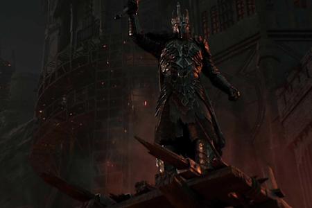 A scene from the forthcoming Middle-Earth: Shadow of War video game by Warner Bros and Monolith studio
