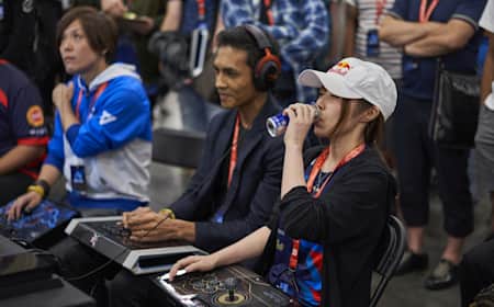 Tekken-Profi Kana 'Tanukana' Tani auf dem Evo 2019 im Mandalay Bay Convention Centre in Las Vegas. Wir stellen euch die besten Koop-Spiele für Paare vor.