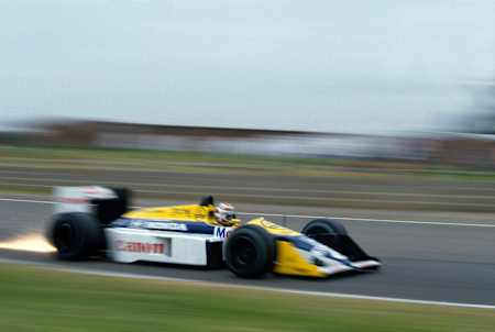 Nelson Piquet, a saco en Silverstone, 1987, F1