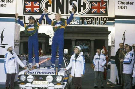 O campeão do WRC de 1981: Ari Vatanen