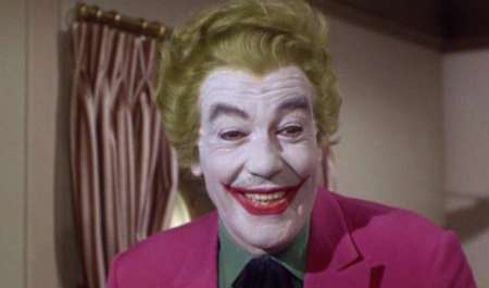 Coringa na pele de Cesar Romero
