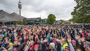 Vorfreude auf den Wings for live World Run in München