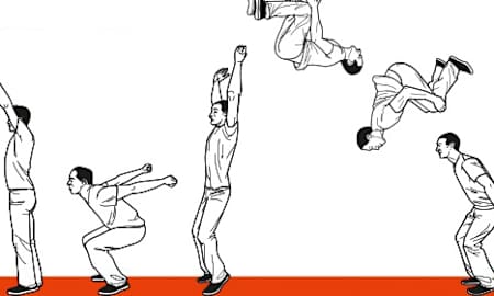 Nochmal zusammengefasst: So machst du einen Backflip