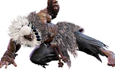 Akuma's crouching medium kick