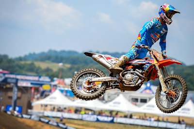 Ryan Dungey vola a Muddy Creek