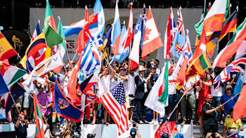 Un record de 55 nations et de 240 surfeurs ont participé aux Mondiaux de surf 2019 à Miyazaki au Japon.
