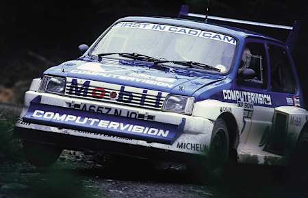 La Metro WRC da 410 CV