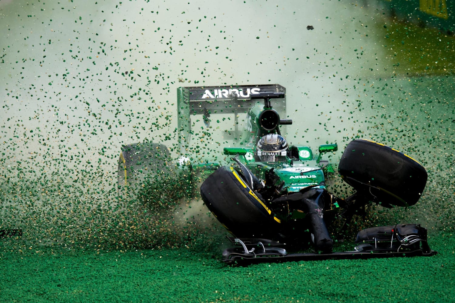 Formula one crashes gallery