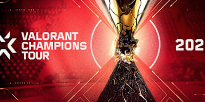 Le trophée des VALORANT Champions 2026, où les meilleures équipes au monde s’affrontent pour décrocher le titre mondial.