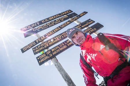 On the summit of Africa’s highest mountain