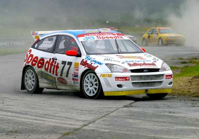 Andrew Jordan began his career in rallycross