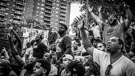 More than 2,000 pumped-up fans, many of them from the neighborhood, show up for big games.