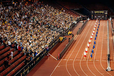 Nach knapp 10 Sekunden steht der Sieger fest. 