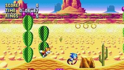 Sonic Mania kommt mit vier komplett neuen Welten. Sonic Mania kommt mit vier komplett neuen Welten.
