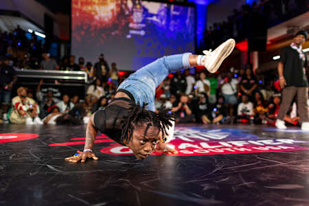 Suzie Q at Red Bull Dance Your Style South USA Qualifier 2024 in Memphis