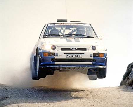 François Delecour, Ford Escort Cosworth, Rally de Portugal de 1993, WRC.
