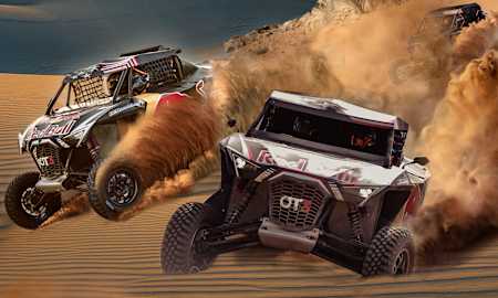 Борьба в классе мотовездеходов в Саудовской Аравии продолжается