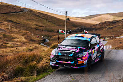 Podium in Wales keeps Graffin in the fight to be ERC3 runner-up