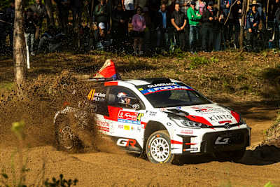 Meeke spent 2025 competing with Toyota power in Portugal