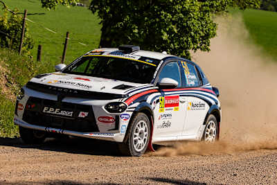 Pesavento heads the Lancia Corse HF challenge in third