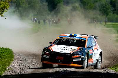 Home hero Reiersen was third quickest