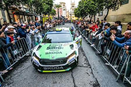 José Antonio Suárez is carrying Spanish hopes on home ERC counter