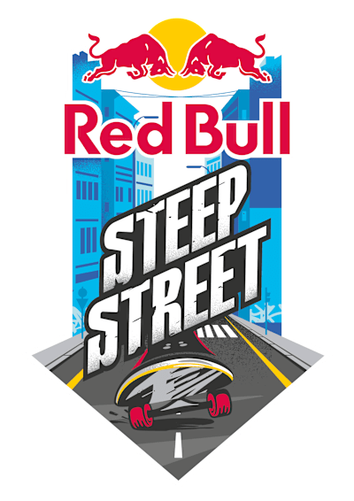 Red Bull Steep Street 2023 event logo, Prague 22. 07. 2023