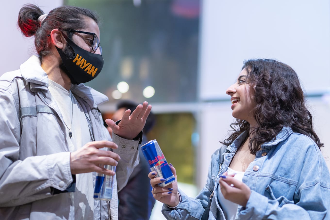 Participants interacting at Red Bull Doodle Art National Final 2023