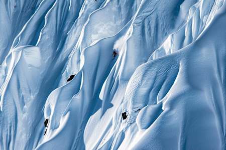 Freeskier Fabian Lentsch filmt LOS Film Passenger in Alaska