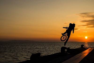 BMX tour με τον Πάνο Μανάρα στο Αιγαίο