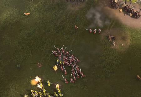 Palastwachen mit Bienennestern können schnell große Armeen überwältigen