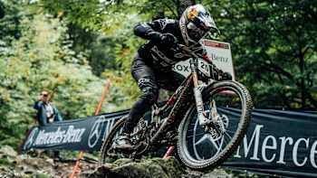 UCI World Cup Leogang DH Men Live Art