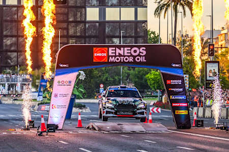 Czech Stříteský leads in the ERC