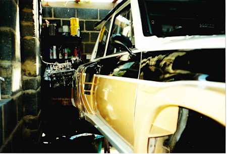 Líneas del R5 Maxi Turbo de Neil Brighton, en construcción, WRC, Rally.