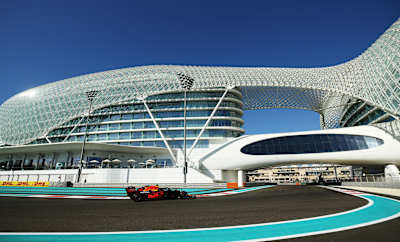 Max Verstappen z teamu Red Bull Racing podczas rundy F1 o GP Abu Zabi 2020.