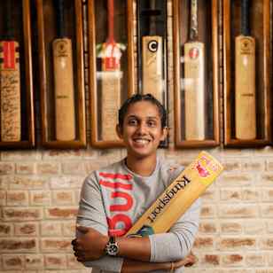 Chamari Atapattu poses for a portrait at the Colombo Cricket Club in Colombo, Sri Lanka on January 10, 2021.
