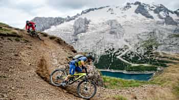 MTB Val di Fassa: The Col trail ++video++