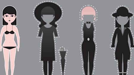 The hipster goth look took off towards the end of the first decade of the 21st century. A sleek, cool but dark look without all the faff of backcombing and khol make-up.