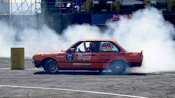 Red Bull Shay iMoto with superstar spinner Kayla.