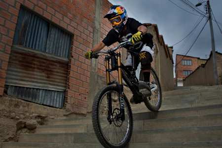 Descenso en escalera.