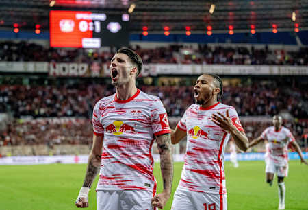 Szoboszlai Dominik és Christopher Nkunku