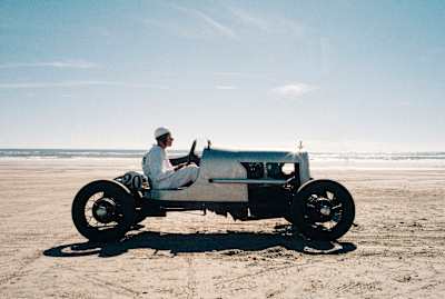 Only hand-picked vintage bikes and cars are allowed to compete here