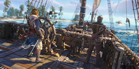 Assassin's Creed Black Flag Resynced s'inscrit dans une saga qui traverse les siècles.
