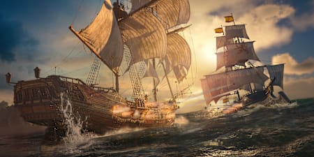 Seeschlachten in "Assassin’s Creed Black Flag Resynced".