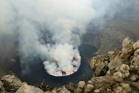 Nyiragongo, au Congo